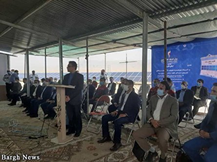 Launch of six solar power plants in Iran