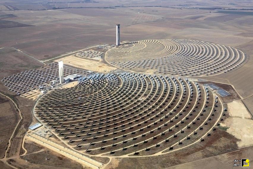 نیروگاه خورشیدی دریافت کننده مرکزی یا هلیوستاتی (TSP)