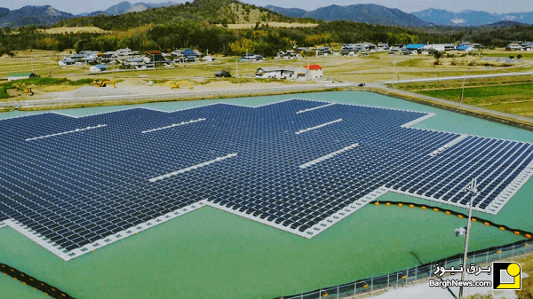 صفحه‌های شناور انرژی خورشیدی در آب‌های ژاپن