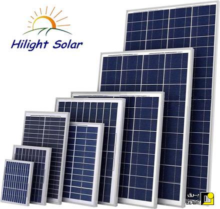 پنل‌های خورشیدی Hilight + دیتاشیت