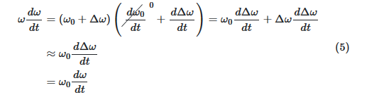 معادله نوسان ماشین سنکرون - بخش اول
