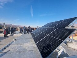 افتتاح ۲۸ سامانه خورشیدی حمایتی برای نخستین بار در استان گیلان