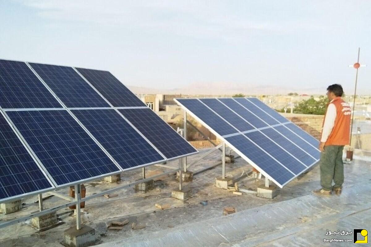 ۱۱۰۰ سامانه خورشیدی حمایتی در خراسان رضوی فعال است
