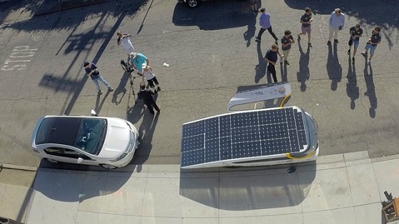 آشنایی با پیشرفته ترین خودروی خورشیدی چهار نفره دنیا+تصاویر