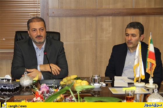 نشست مدیر عامل توزیع برق غرب مازندران با مدیران ستادی