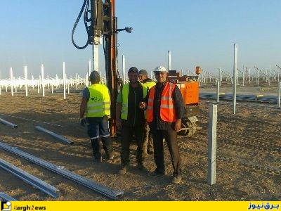 جزئیات نیروگاه خورشیدی 14مگاواتی در حال احداث همدان