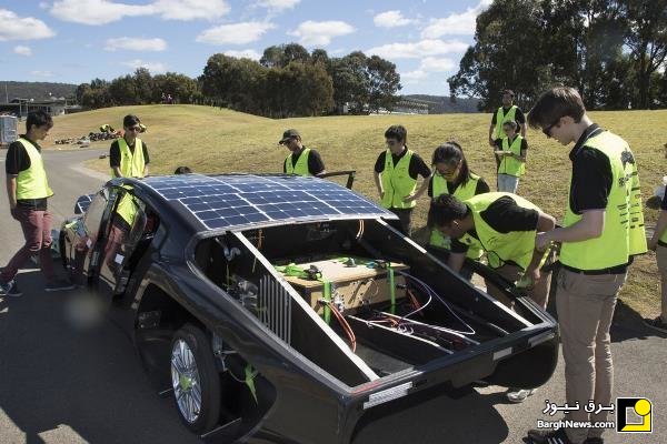 خودرویی که به 284 سلول خورشیدی مجهز است