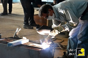 تعمیر قطعات بخش بخار نیروگاه بیستون توسط کارکنان شرکت