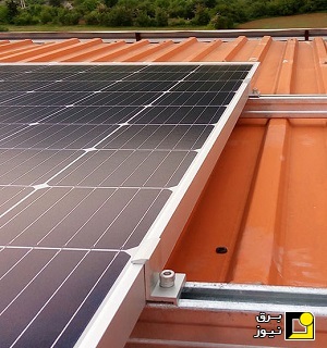 مشخصات استراکچر پنل خورشیدی مخصوص سطح شیب دار