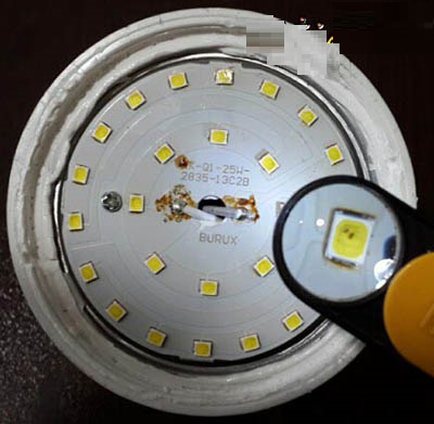 تعمیر لامپ‌های فوق کم مصرف ال‌ای دی