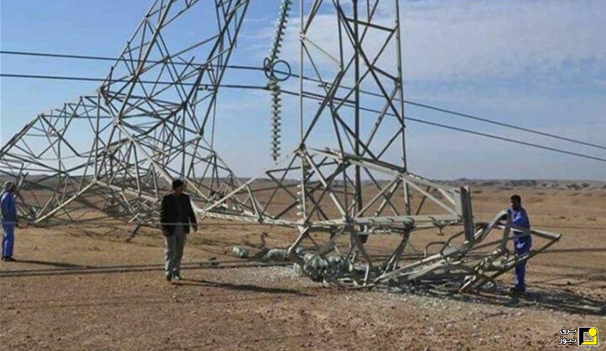 تخریب دکل‌های برق توسط داعش برای افزایش نارضایتی مردم عراق