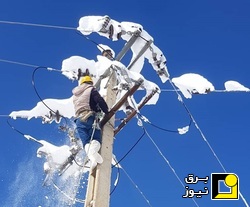 مشکل قطع برق ۱۵۰۰ مشترک شهر نوسود در استان کرمانشاه حل شد