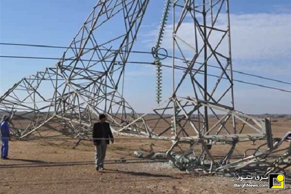 انفجار چند دکل انتقال برق در بغداد