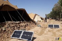 توزیع ۴۵۰ دستگاه پنل خورشیدی بین عشایر استان بوشهر