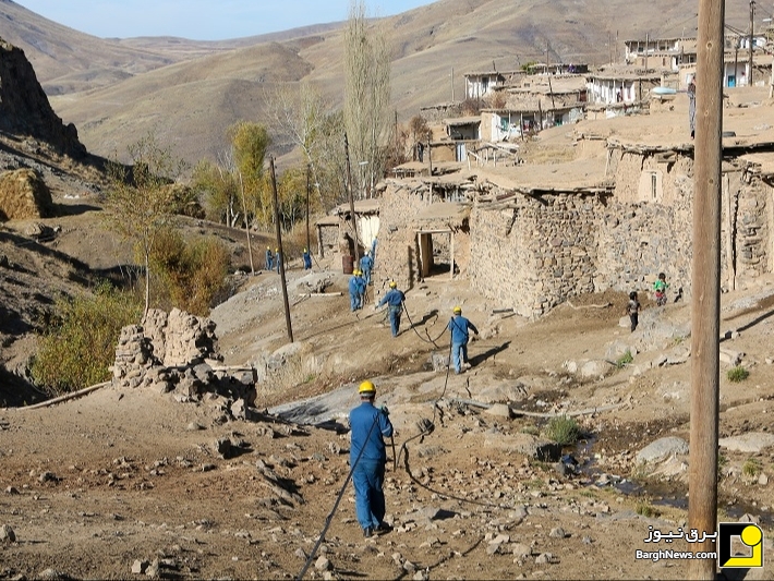 ۲ روستای شهرستان پلدختر استان لرستان برق‌دار شدند