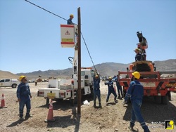 حضور توزیع برق استان مرکزی و برق باختر در مانور زلزله ساوه