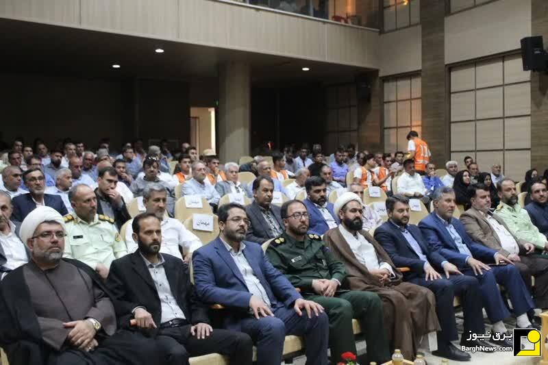 افتتاح طرح‌های تامین و انتقال برق در خنج با حضور مشاور رئیس جمهور