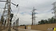 تعویض هادی خطوط انتقال برق ١٣٢ کیلوولت مارون اصلی به مربچه در خوزستان