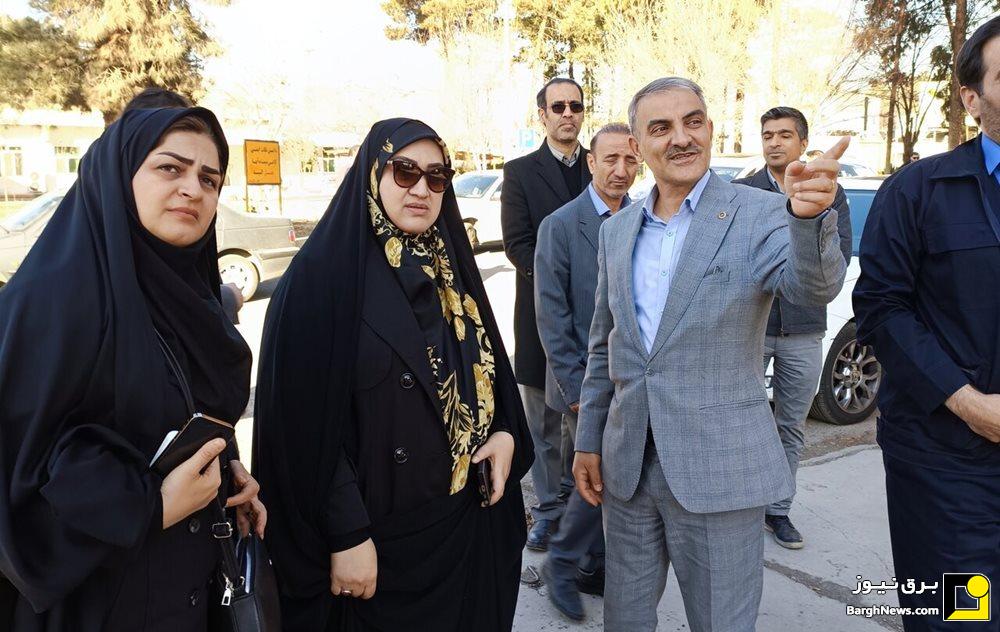 بازدی رئیس فراکسیون محیط‌زیست مجلس از نیروگاه ری با حضور مدیرعامل برق حرارتی