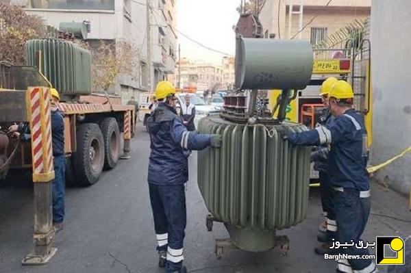 برگزاری مانور بهسازی شبکه برق پایتخت در منطقه برق سهروردی