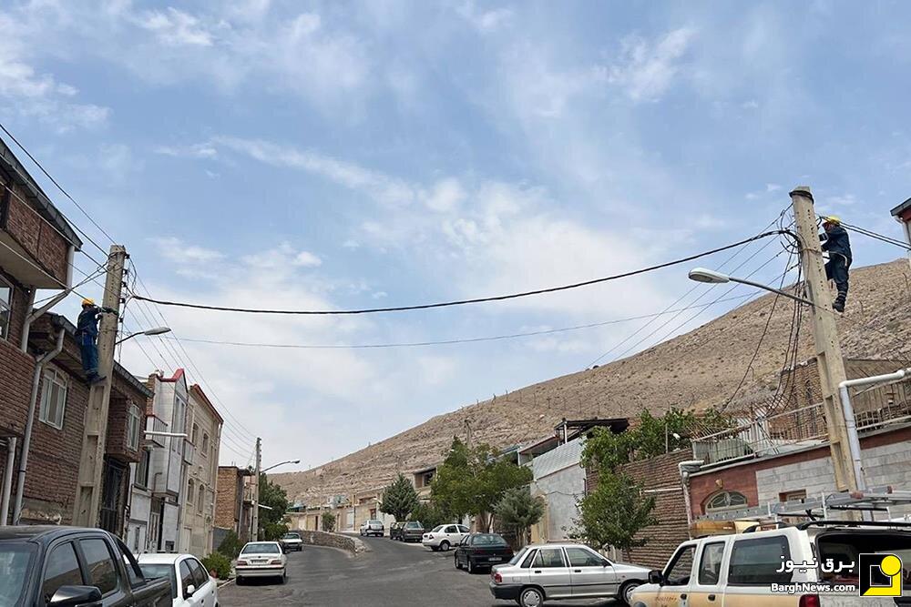 کمتر از ۶۰۰ کیلومتر تا تبدیل کامل شبکه توزیع برق تبریز به کابل خودنگهدار