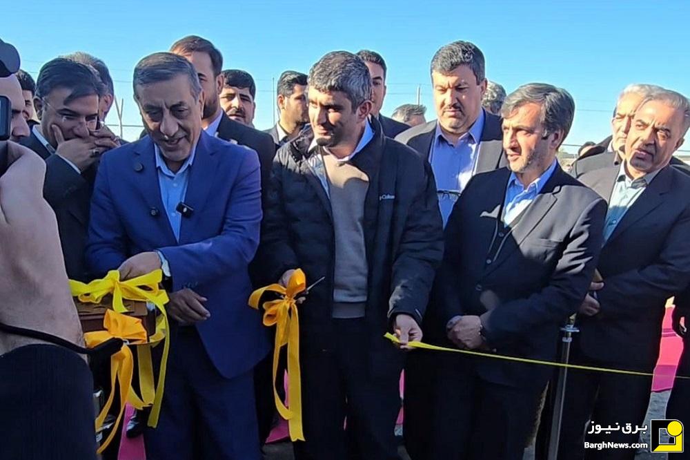افتتاح نیروگاه خورشیدی ۶ مگاواتی شهرری ۲ با حضور معاون امور اجرایی رئیس‌جمهور