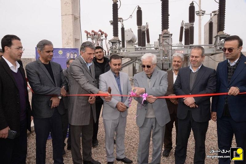 پست و خط تغذیه ۱۳۲ کیلوولت صنعتی گرمه به بهره‌برداری رسید