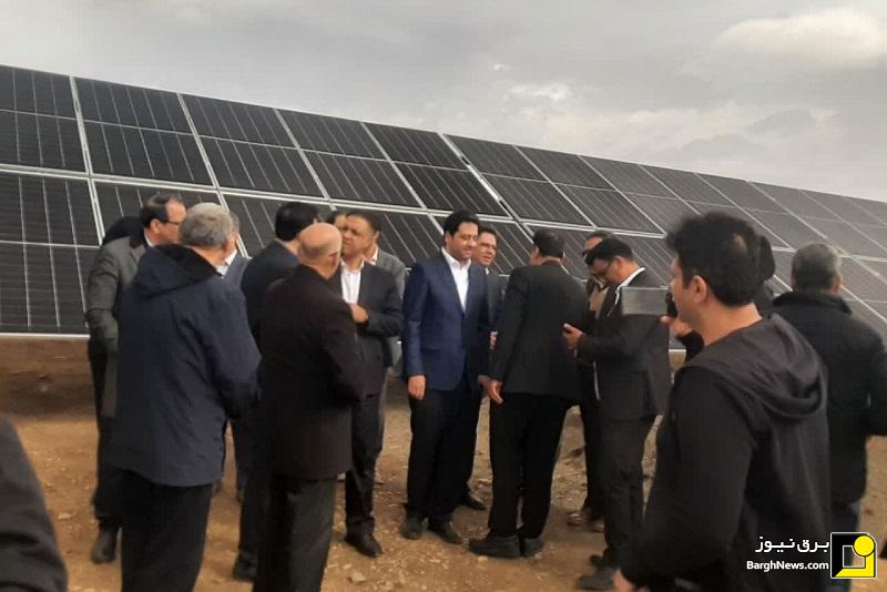 افتتاح بیش از ۱۱۰۰ کیلووات نیروگاه خورشیدی در استان اصفهان