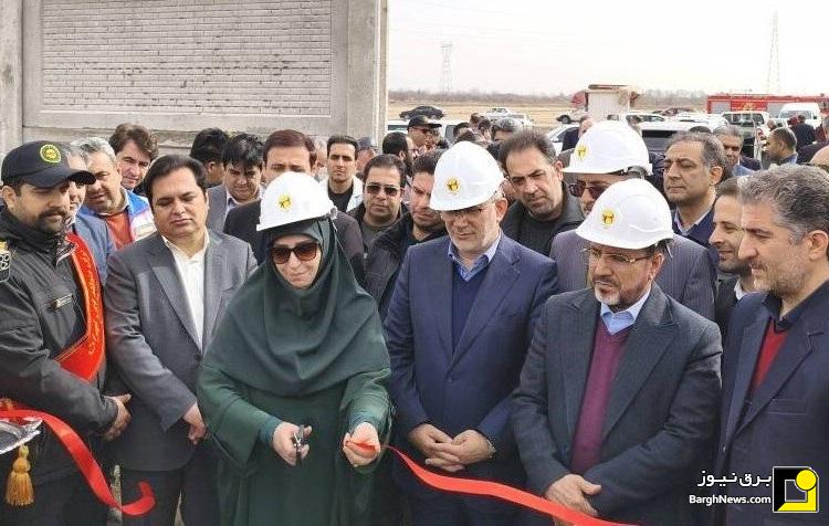 بهره‌برداری از پست سیار ۲۳۰ کیلوولت نظرآباد با حضور رئیس سازمان محیط‌زیست