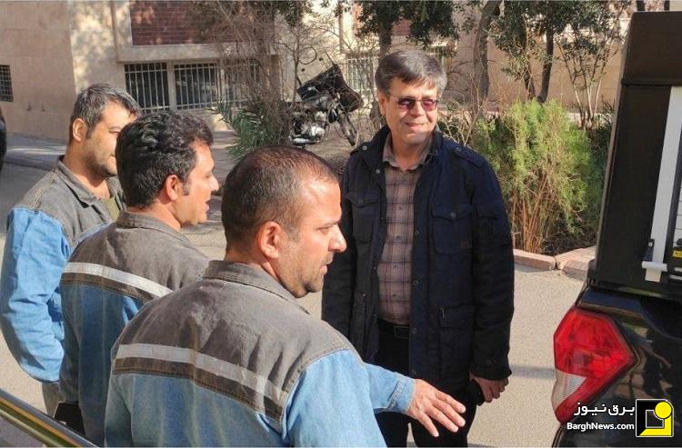 حضور میدانی سرپرست توانیر برای بررسی نحوه استمرار خدمت‌رسانی به مشترکین برق