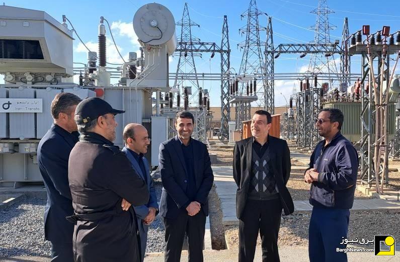 مدیرعامل برق منطقه‌ای باختر با همکاران بهره‌برداری در شهر خمین دیدار کرد