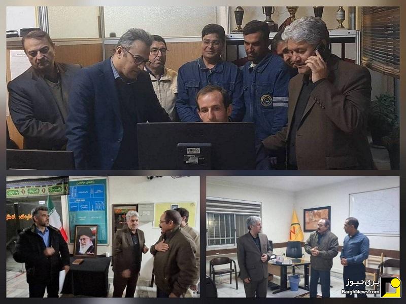 بازدید مدیرعامل توزیع برق خراسان شمالی از مدیریت‌های توزیع برق شهرستان‌های شیروان و فاروج