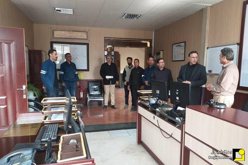 بازدید مدیرعامل توزیع برق مشهد از مراکز عملیاتی و اجرایی
