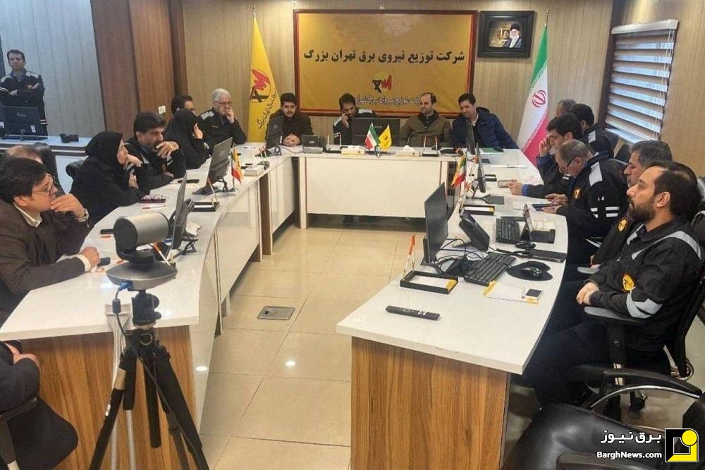 مشاورعالی وزیرنیرو و مدیرعامل مدیریت شبکه برق ایران از برق پایتخت بازدید کردند