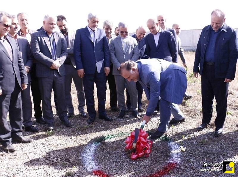 آغاز عملیات اجرایی پست ۶۳ کیلوولت سنگر با حضور استاندار گیلان