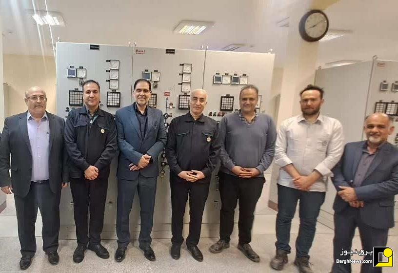 بازدید معاون برنامه ریزی و اقتصادی توانیر از ایستگاه‌های برق استان یزد