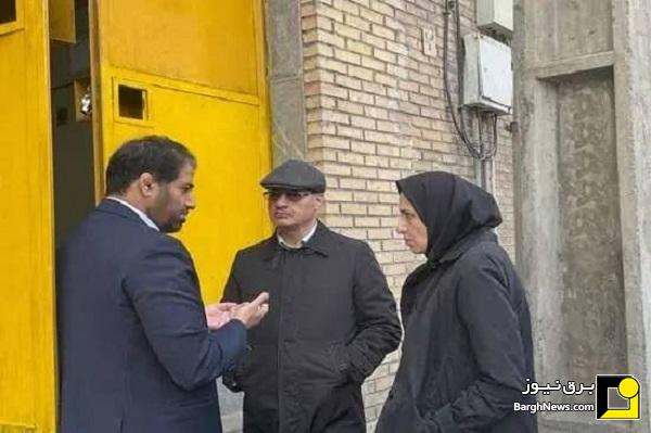 بازدید معاون هماهنگی توزیع توانیر از تاسیسات برق پایتخت