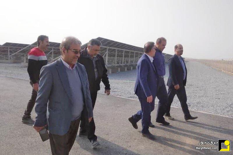 بررسی روند احداث نیروگاه‌های خورشیدی ۳ مگاواتی در استان قم