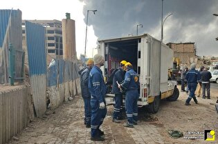 گزارشی از خدمات کارکنان صنعت برق در روز‌های جنگ