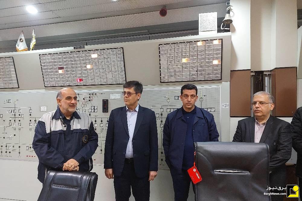 بازدید سرپرست شرکت توانیر از نیروگاه حرارتی بیستون