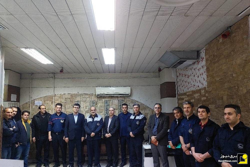 بازدید سرپرست شرکت توانیر از نیروگاه حرارتی بیستون