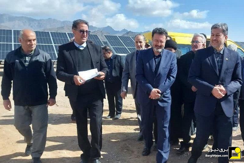 بهره‌برداری از دو نیروگاه خورشیدی جدید در شهرستان نطنز