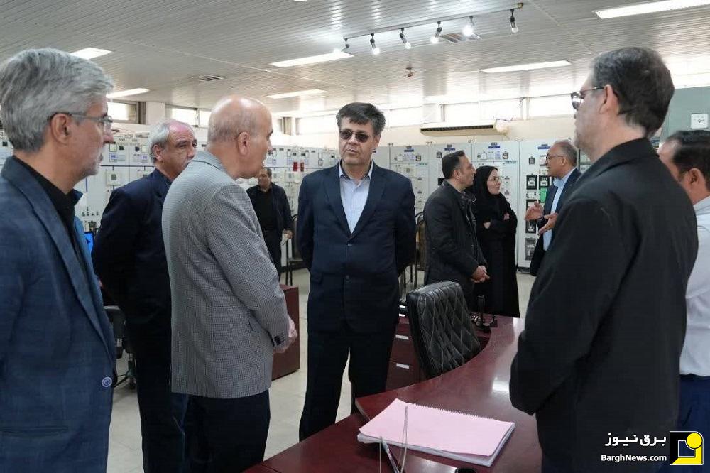 بازدید سرپرست توانیر از زیرساخت‌های صنعت برق استان اصفهان