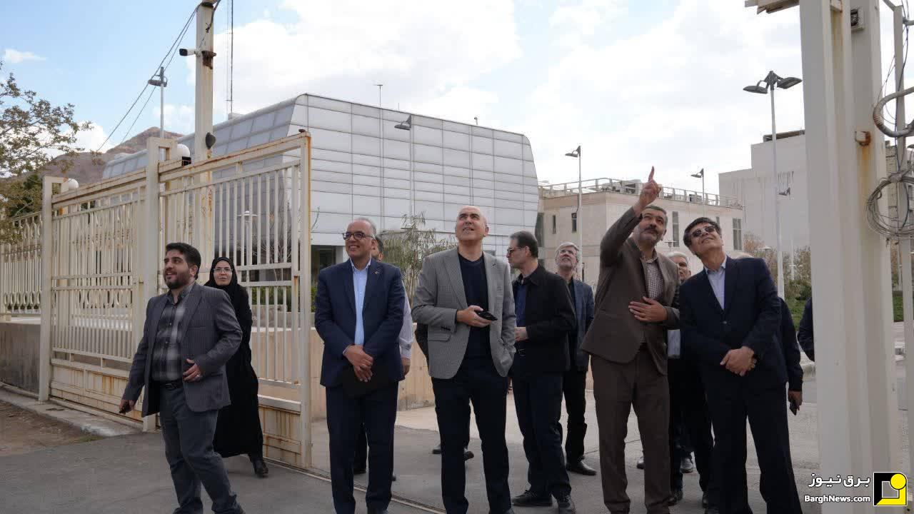 بازدید سرپرست توانیر از زیرساخت‌های صنعت برق استان اصفهان