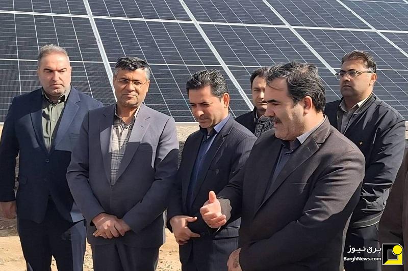 آغاز بهره‌برداری از نخستین شهرک انرژی خورشیدی کشور در شال قزوین