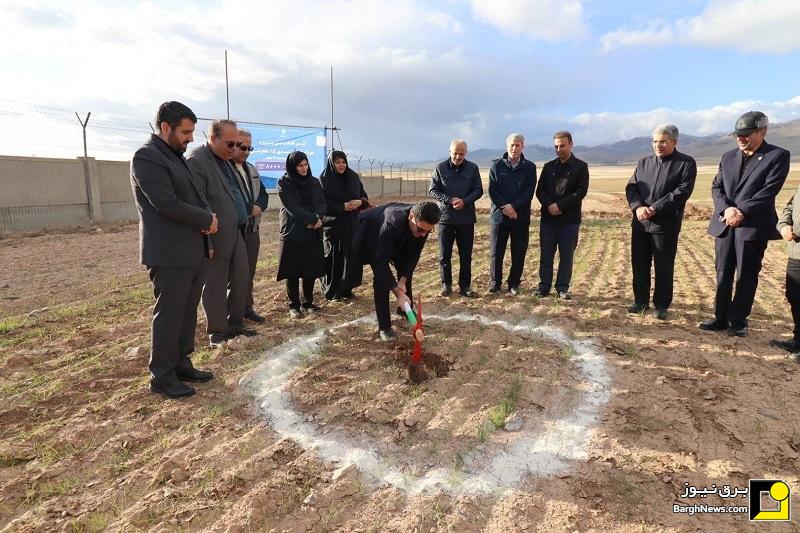 آغاز عملیات اجرایی نیروگاه خورشیدی ۱۵ مگاواتی در سلطانیه زنجان