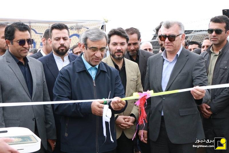 افتتاح نیروگاه‌های خورشیدی با ظرفیت ۱۲ مگاوات در بردسکن خراسان رضوی