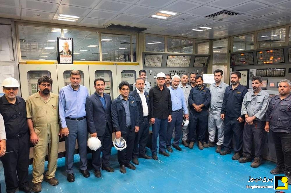 حضور نایب‌رئیس کمیسیون انرژی مجلس در نیروگاه بندرعباس