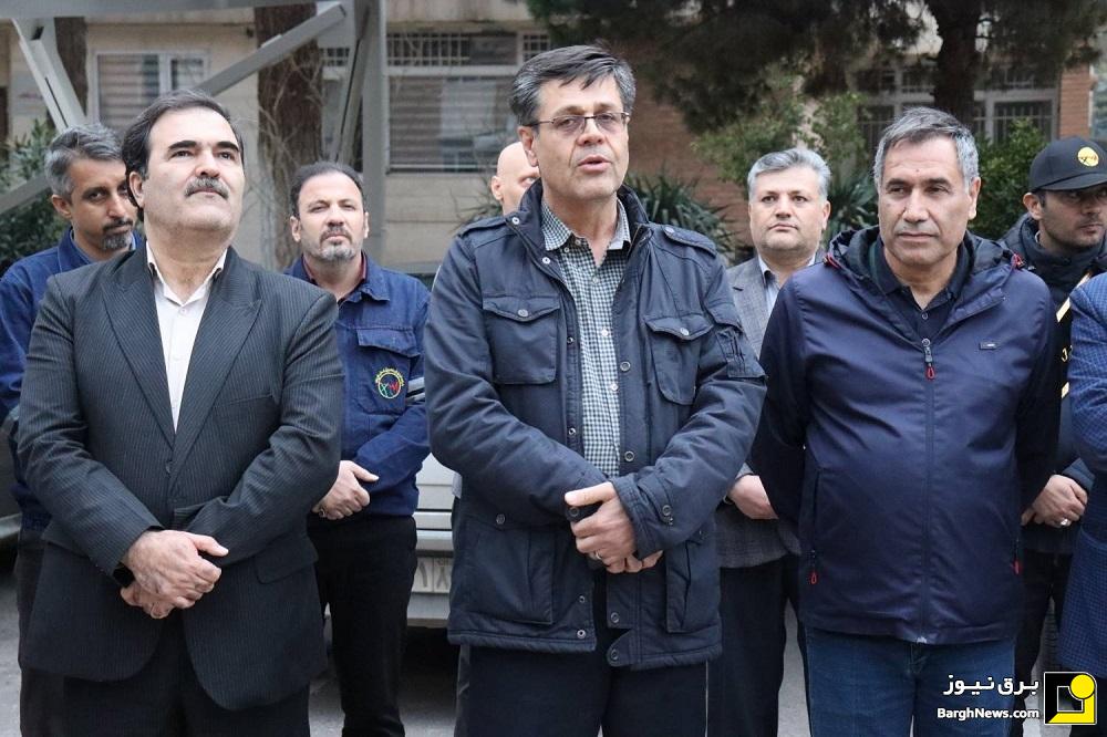 بازدید سرپرست توانیر از شرکت توزیع برق استان قزوین