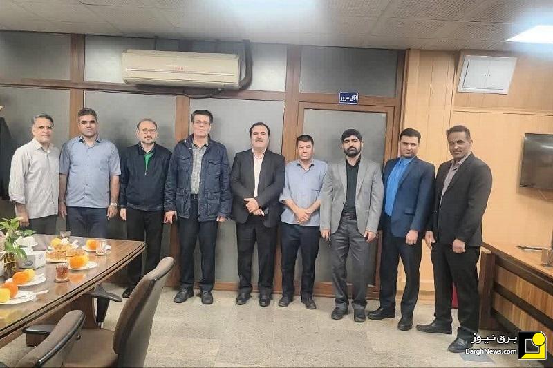 بازدید مدیرعامل توانیر از امور انتقال نیروی برق قزوینِ شرکت برق منطقه‌ای زنجان